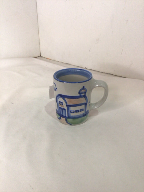 Hadley Gray/Blue Ceramic Mug