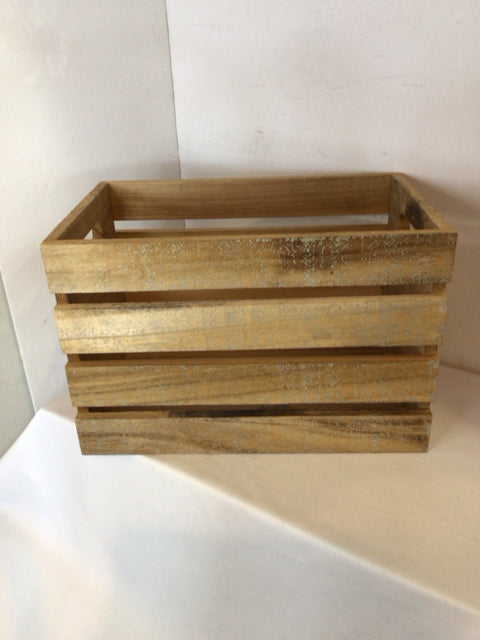 Rustic Wood Crate