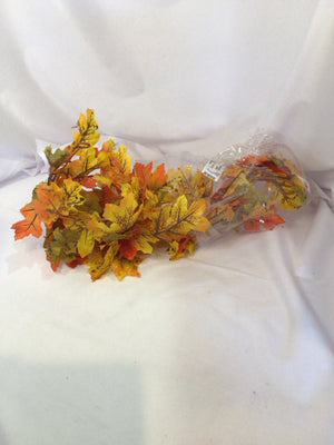 Garland Autumn Leaves Holiday Item