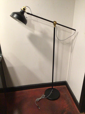 Floor Black Metal Lamp