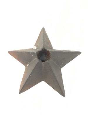 Vintage Rust Star Candle Holder