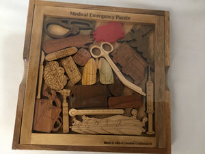Brown Wood Puzzle