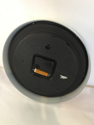 Modern Orange/Yellow Plastic Clock