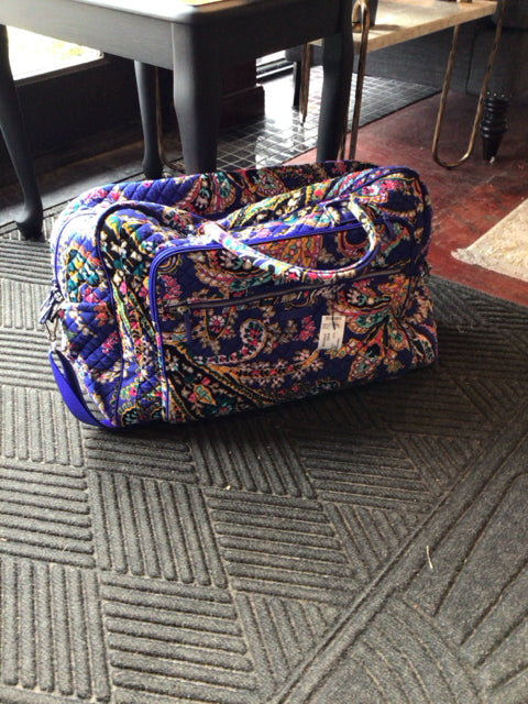 Vera Bradley Blue/Multi Paisley Luggage