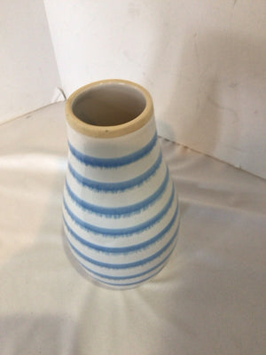 Threshold White/Blue Ceramic Vase