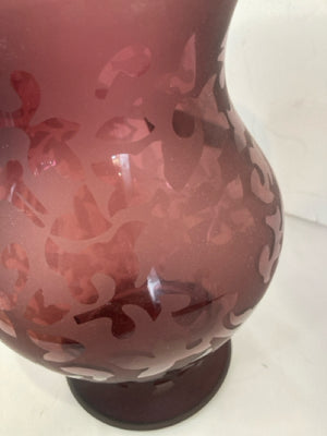 Purple Glass Vase