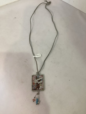 Pink/Gray Necklace