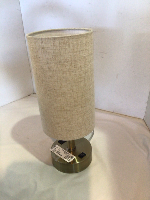 Cream Cylinder Lamp