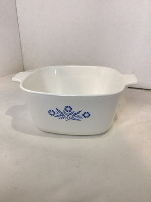 Corningware White/Blue Floral Baking Dish