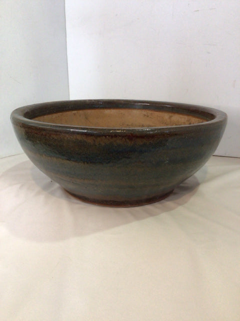 Green/Brown Terracotta Planter