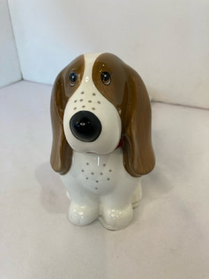 White/Brown Ceramic Dog Night Light