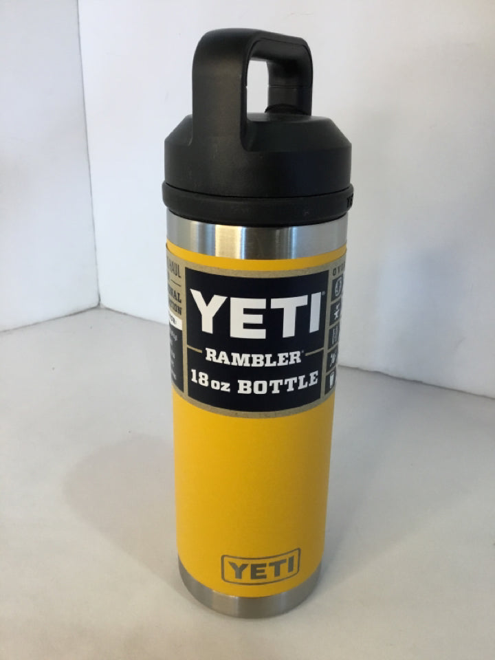 Yeti Yellow Metal Bottle