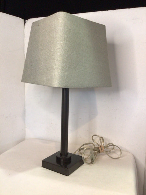 Gray Metal Lamp