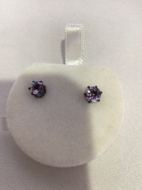 Purple Tanzanite Earrings