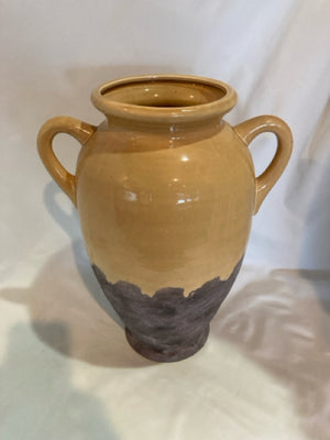 Brown/Tan Ceramic Vase