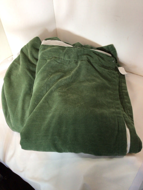 Threshold 2 Panels Green Polyester Draperies/Curtains