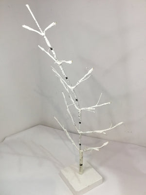 Battery Operated White Stick Tree Holiday Item