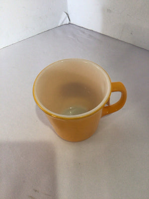 Corningware Orange Glass Mug