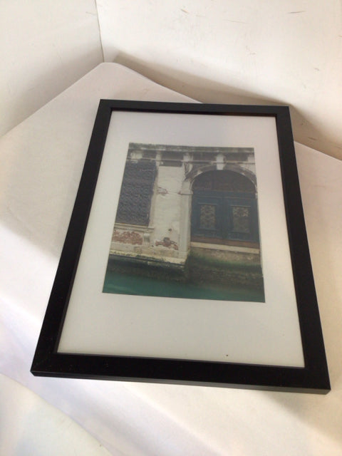 White/Multi Door Framed Art