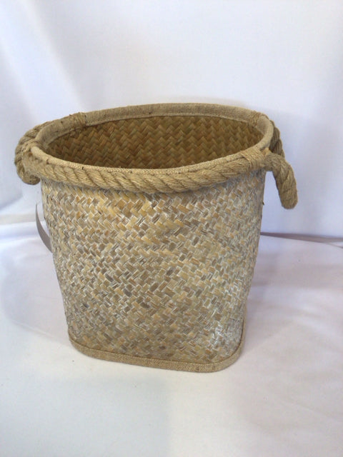 Woven Natural Wicker Basket