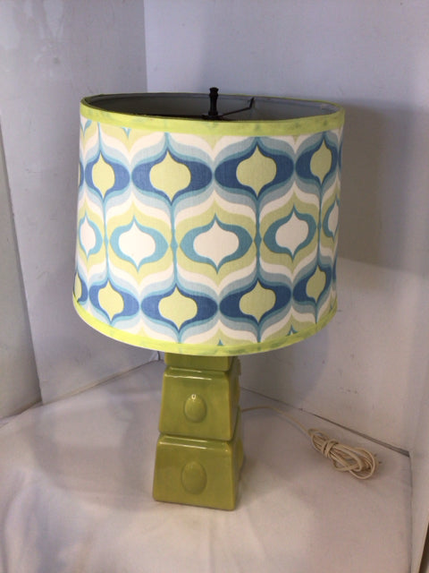 Green Ceramic Lamp