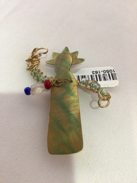 Gold Woman Pin