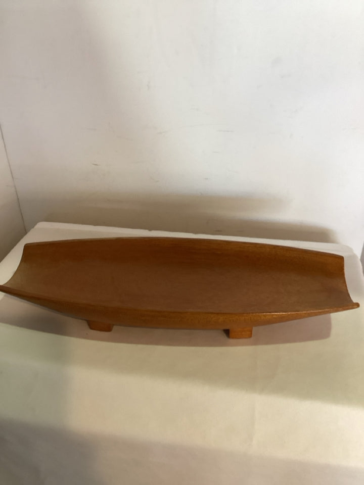 Brown Wood Tray