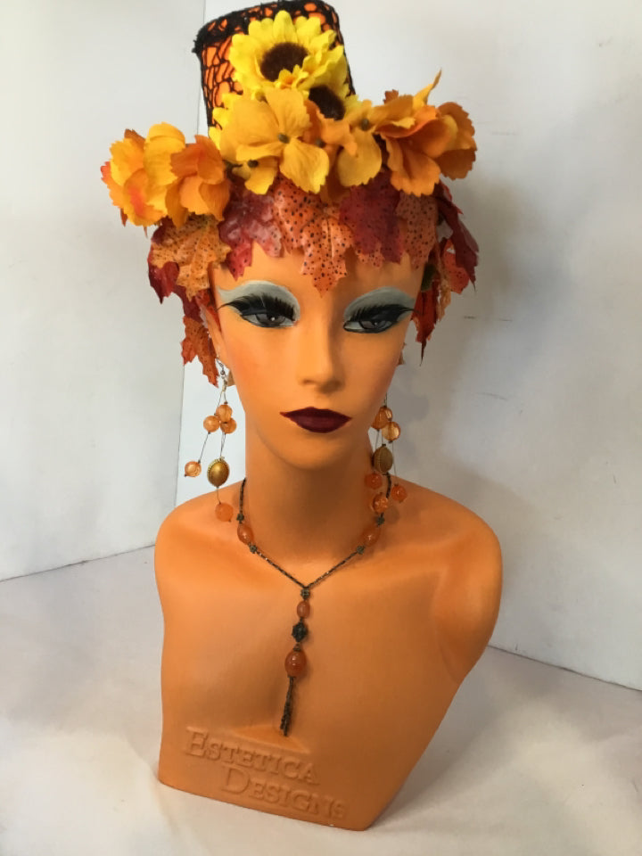 Original Orange/Black Head Planter