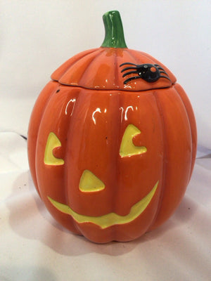 HALLMARK Halloween Orange Ceramic Jack o'Lantern Holiday Item