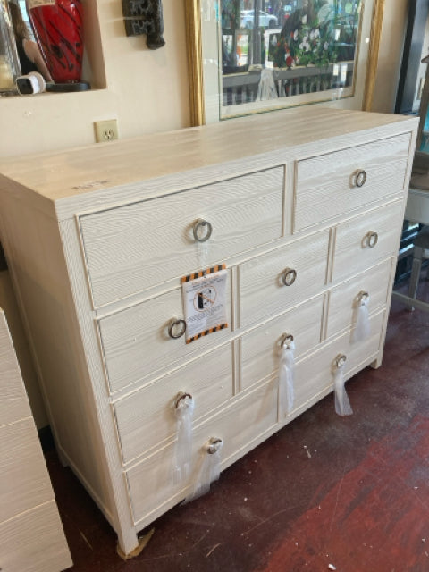 Houzz Wood 6 Drawer Cream Dresser/Chest 74N6GCMF