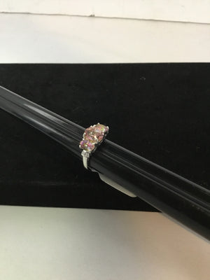 White Rhinestone Ring