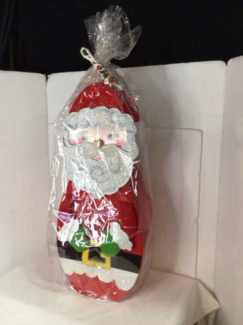 Gift Box Red Santa Holiday Item
