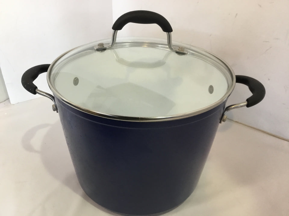 Cuisinart Lidded Blue Pot/Pan