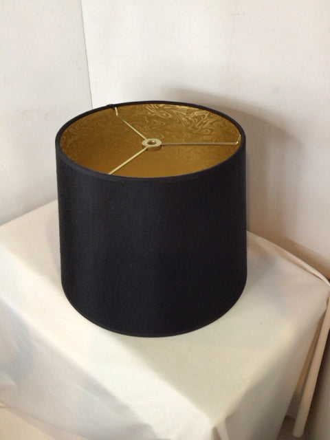 Black Linen Lamp Shade