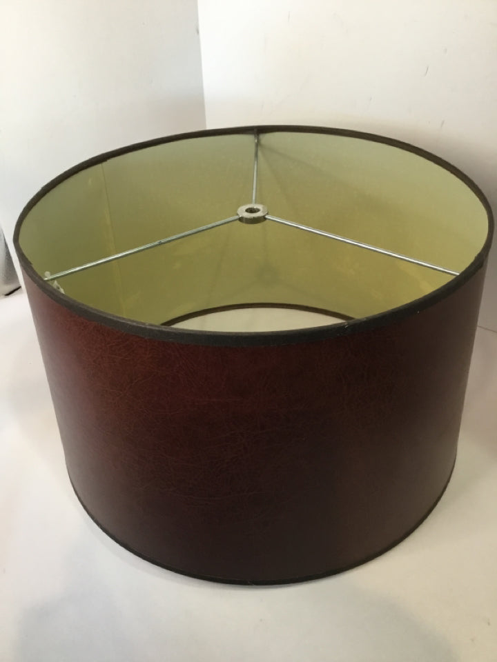 Brown Drum Lamp Shade