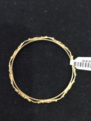 Gold Bangle Bracelet