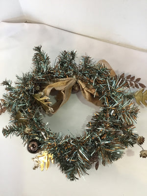 Wreath Brown Pine Cone Holiday Item