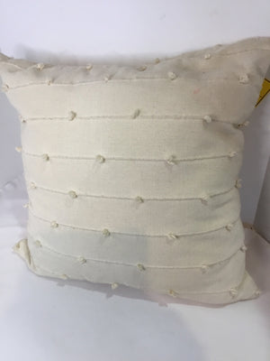 Cream Cotton Pillow