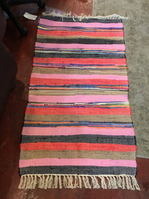 Kilim Rag Multi-Color Rug