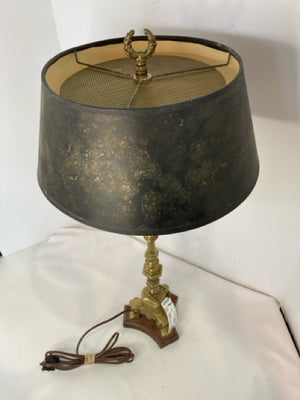 Vintage Bronze/Black Metal Lamp