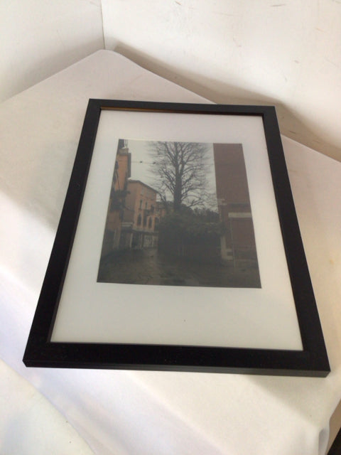 White/Multi Door Framed Art
