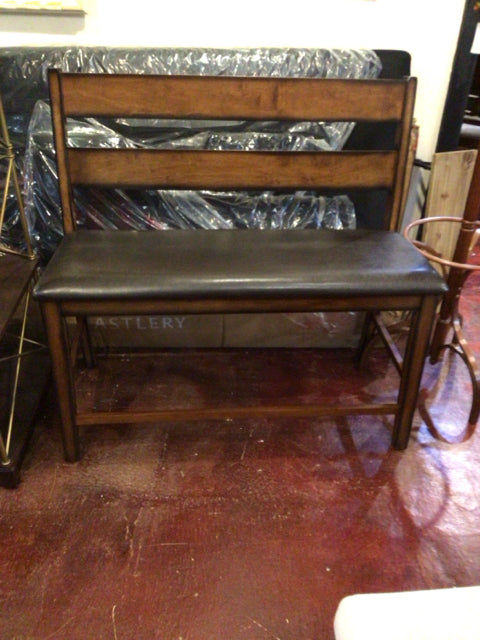 Table Brown/black Bench