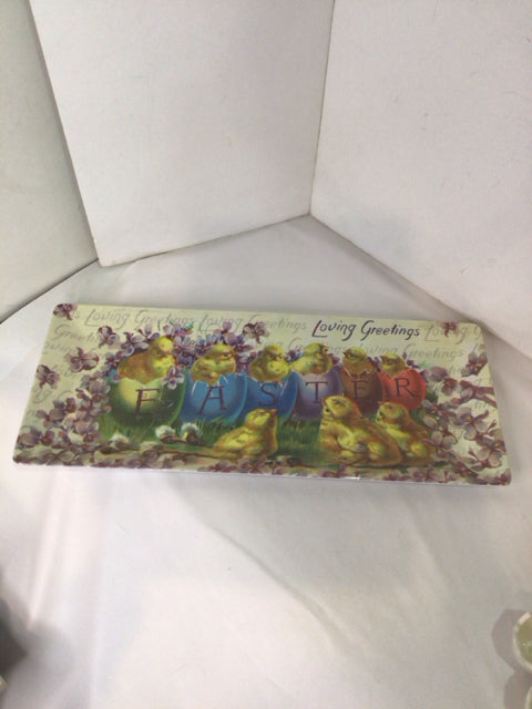 Tray Pastel Melamine Easter Holiday Item