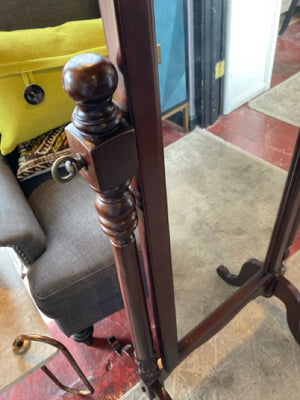 Cheval Brown Stained Glass Light up Mirror
