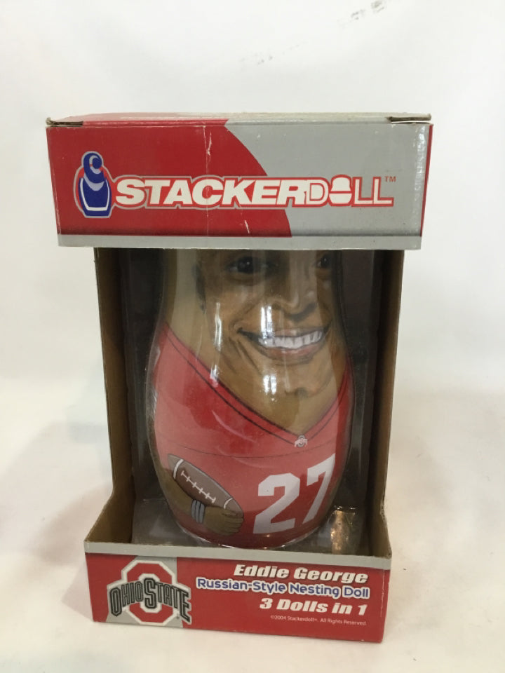 Nesting Red/Multi Doll Ohio State Misc