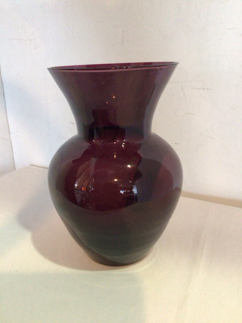 Purple Glass Vase