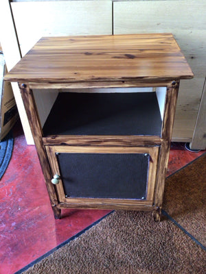 Side Wood Brown Table