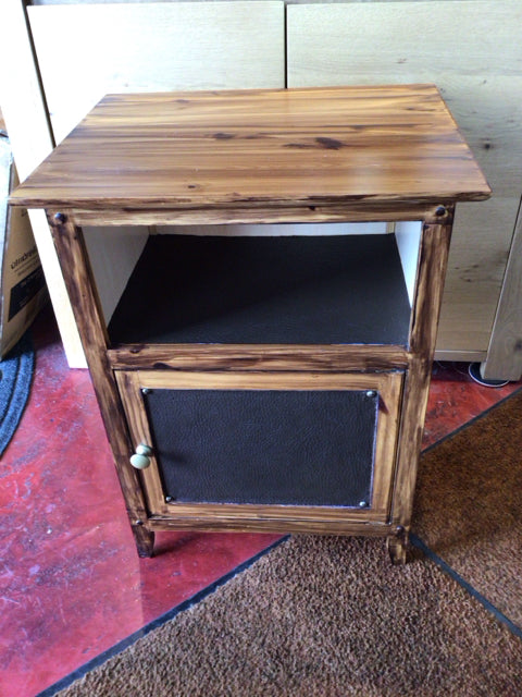 Side Wood Brown Table