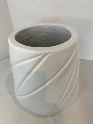 White Ceramic Planter