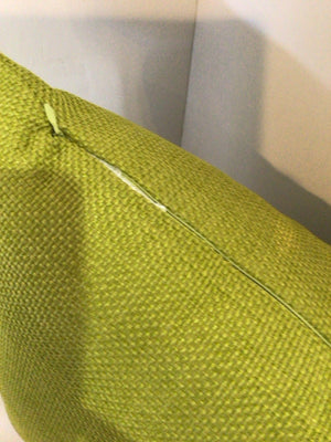 Green Button Pillow